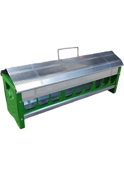 60 cm Güvercin-Tavuk Çekmeceli Metal Yemlik