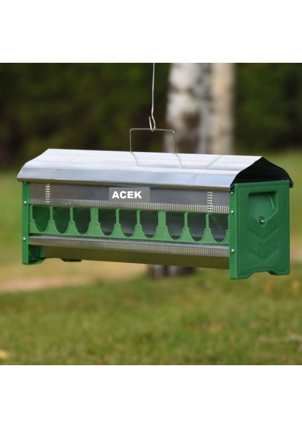 60 cm Güvercin-Tavuk Çekmeceli Metal Yemlik modelleri