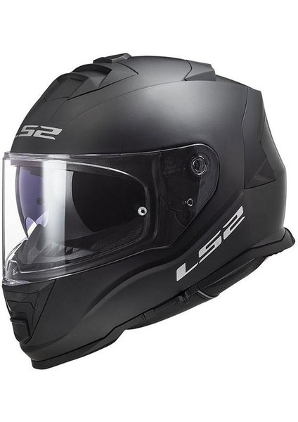 Storm 2 Mat Siyah Kapalı Kask