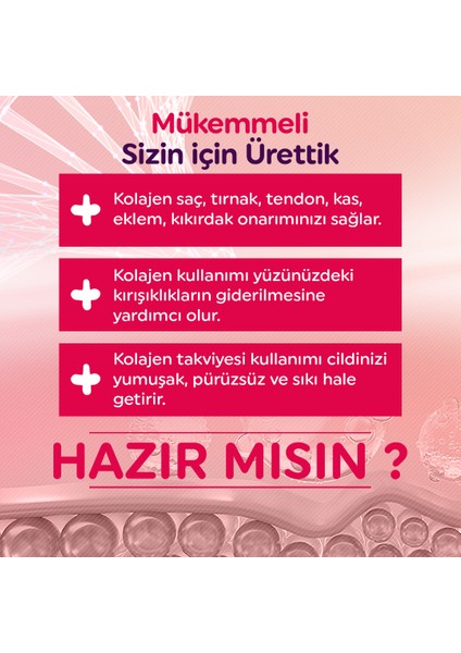 Hyaluronik Asit ve Probiyotikli Toz Takviye Gıda 5000 mg Plus 30X10 Gr