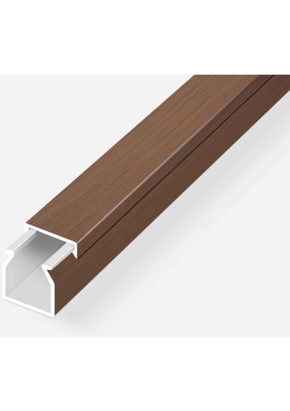 Kablo Kanalı 2m Ceviz 25X25 mm
