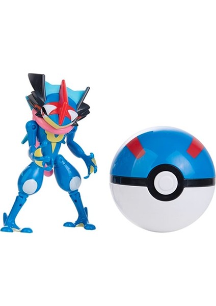 Pokemon Orijinal Lisanslı Elf Topu Ash Greninja - Kutusuz