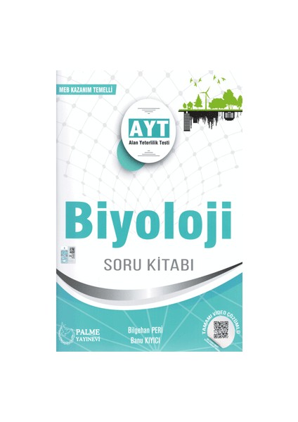 Palme Yayınları AYT Biyoloji Tamamı Video Çözümlü Soru Kitabı