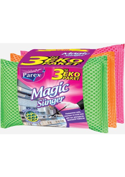 Magic Sünger 3'lü