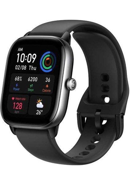 Gts 4 Mini Siyah (Amazfit Türkiye Garantili)