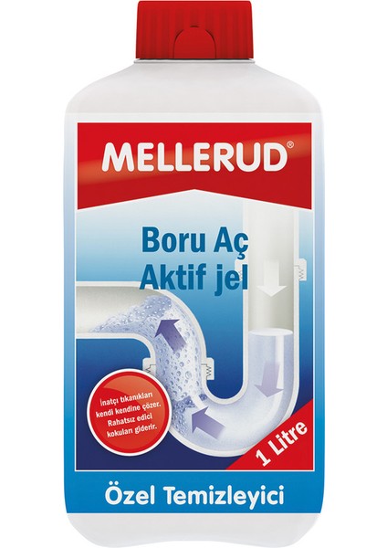 Boru Temizleyici Aktif Jel 1 Lt