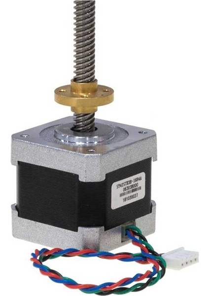 Trapez 28 cm Vidalı Milli Nema 17 2.8 V Step Motor 3D Cnc