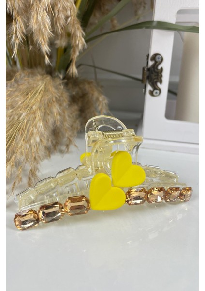 Büyük Figürlü Mandal Toka Sarı SBT1353