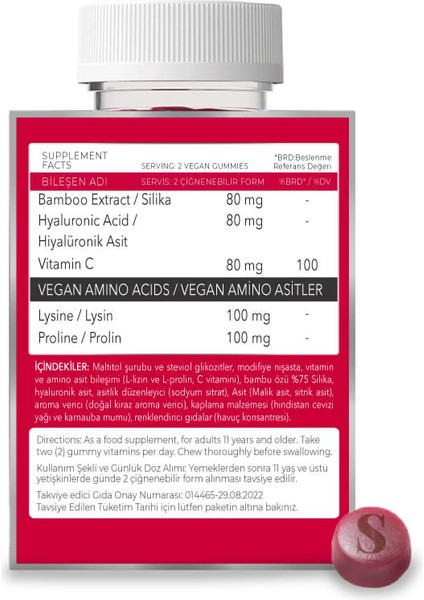 Red Carpet Collagen 60 Vegan Gummy fiyatları