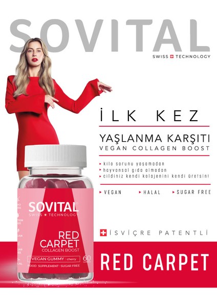 Red Carpet Collagen 60 Vegan Gummy fırsatları