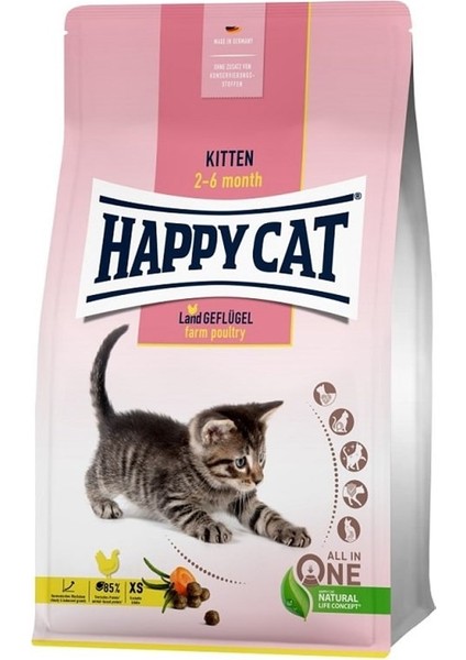 Happy Cat Kitten Tavuklu Yavru Kedi Maması 1.3 Kg
