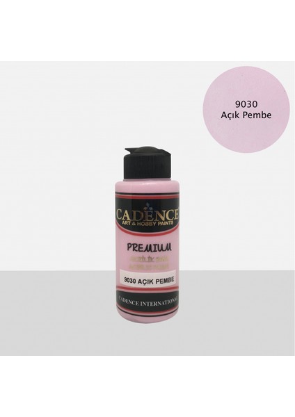 Premium Boya Açık Pembe 120ML N:9030