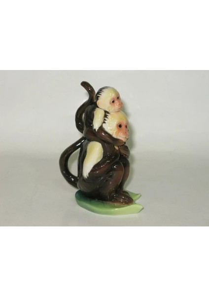 Franz Collection Monkey Porselen Biblo