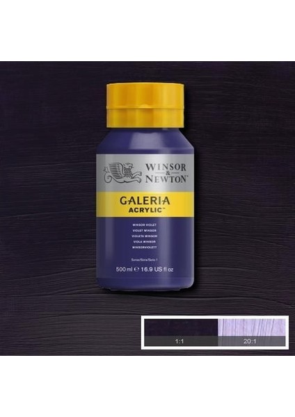 Galeria Akrilik Boya 500ML. 728 Winsor Violet