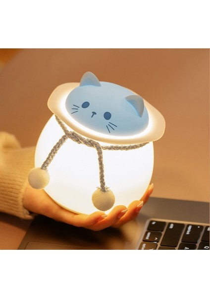 Silikon Pat Gece Lambası USB Şarj Ortam Işığı (Yurt Dışından)