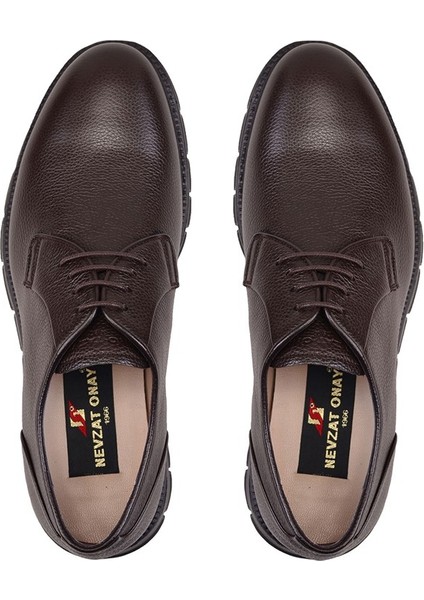 Kahverengi Günlük Bağcıklı Erkek Ayakkabı -94231- modelleri