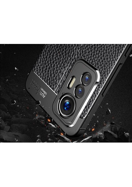 Xiaomi 12 Lite Kılıf Deri Görünümlü Niss Silikon Kapak modelleri