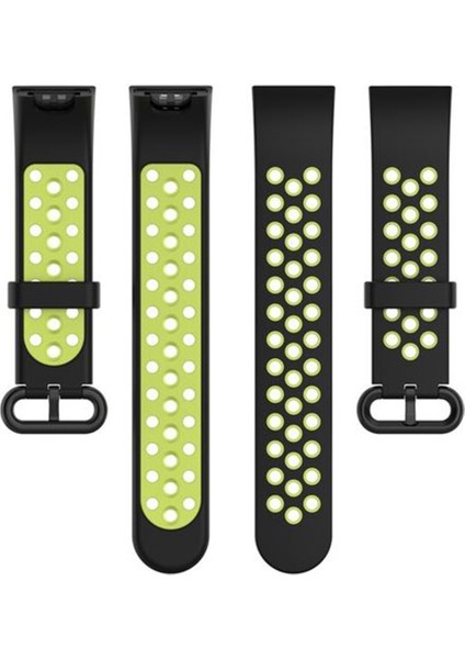 Xiaomi Redmi Watch 2 Lite Için Delikli Silikon Kordon Kayış - KY60