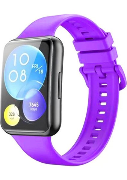Huawei Watch Fit 2 Silikon Kordon Kayış - KY63