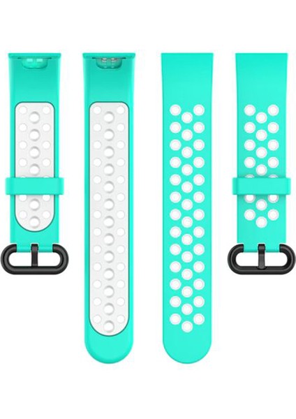 Xiaomi Mi Watch Lite Için Delikli Silikon Kordon Kayış - KY66