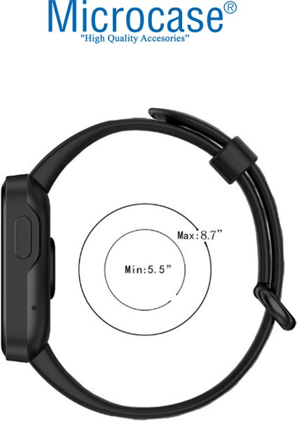Xiaomi Mi Watch Lite Için Delikli Silikon Kordon Kayış - KY66 fiyatları
