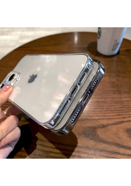 Apple iPhone 14 Kılıf Anti-Fingerprint Kristal Şeffaf Sararmaz Kapak fırsatları