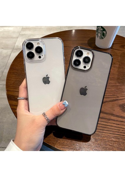 Apple iPhone 14 Kılıf Anti-Fingerprint Kristal Şeffaf Sararmaz Kapak indirimleri