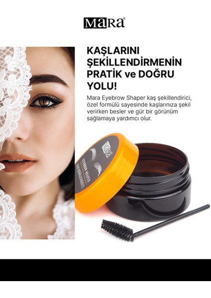 Eyebrow Shaper Kaş Şekillendirici + Fırça 50ML