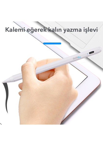 K11 Yeni Apple iPad ve iPad Pro Manyetik Kapasitif Stylus Kalem