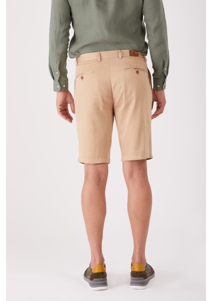 Camel Erkek Regular Fit Short