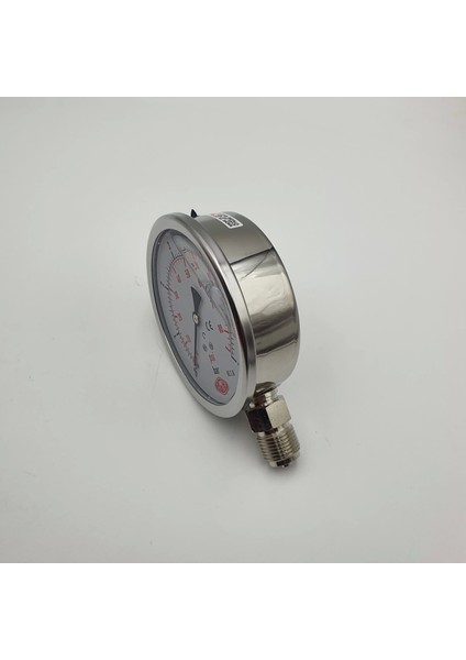 Ø 100 - 0 - 6 Bar 1/2 Gliserinli Alttan Çıkışlı Manometre fiyatları