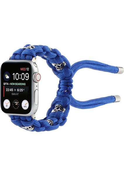 Apple Watch Kayışı Uyumlu Seri 8 7 41MM Naylon Örgü (Yurt Dışından)