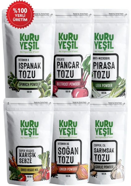 Mega Sebze Paketi  , Dried Vegetables ,Kurutulmuş Sebze, 600 gr