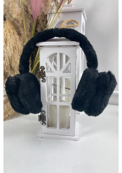 Peluş Figürlü Kulaklı Taç Siyah SBT1356 fiyatları