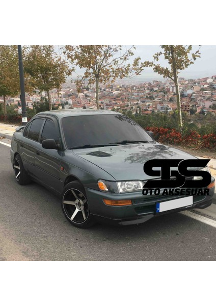 Toyota Efsane Kasa Uyumlu Piano Black Kaput Üstü Havalandırma Izgarası