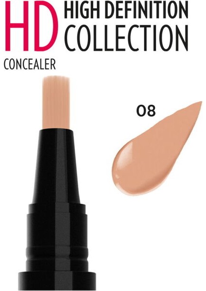 HD Concealer High Definition No: 08 Natural Tan - HD Kapatıcı - 8691190832780 fiyatları
