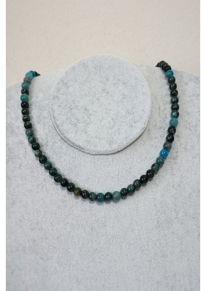 6 mm Apatit Doğaltaş Kolye