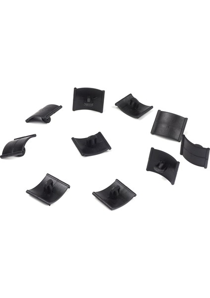 BCF1734 Opel Vauxhall GM İçin 10 Adet Kaput İzolasyon Tutucusu Siyah 1162488, 1162642, 90355604