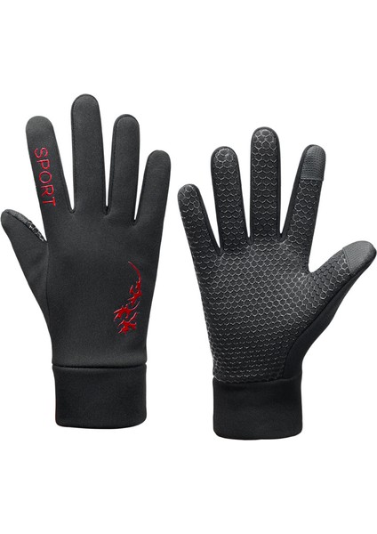 Kadife Bisiklet Eldivenleri (Yurt Dışından)