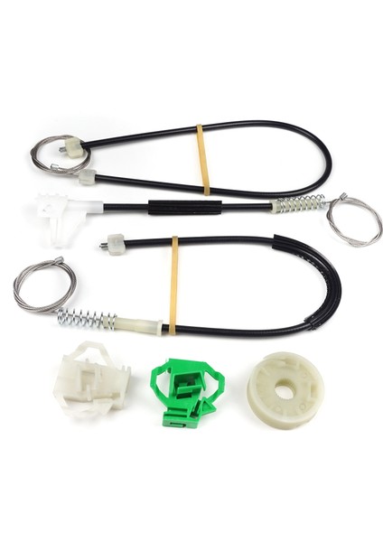 VW Polo Classic 6V2 6KV2 Variant 6V5 Caddy MK2 9K9 9U 6K4837401P İçin Ön Sol Cam Kriko Tamir Seti