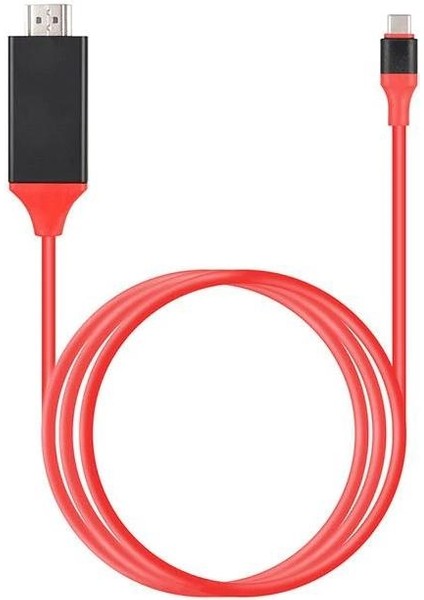 USB Type C 3.1 To HDMI Çevirici Dönüştürücü Tv Bağlama Kablosu indirimleri