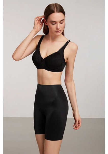 Siyah Dikişsiz Korse