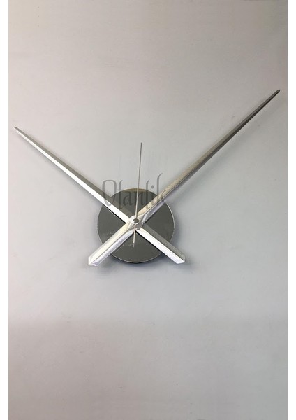 Dıy Saat Yedek Mekanizması Komple Orta Göbek Yedek Akrep Yelkovan Saniye Sticker Sitıkır Duvar Saati