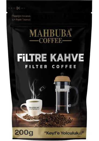 Coffee Kavrulmuş Ve Öğütülmüş İtalyan Filtre Kahve 200gr