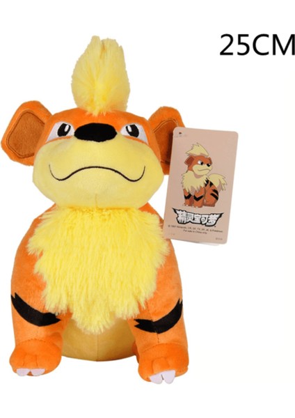 ThreeMB Toys Pokemon Orijinal Lisanslı Peluş Growlithe