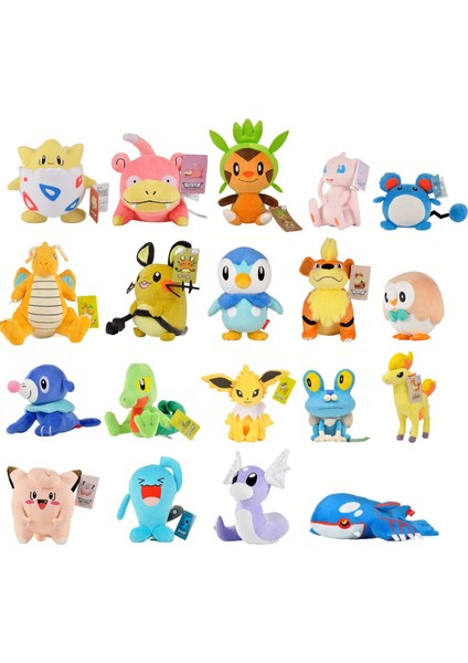 ThreeMB Toys Pokemon Orijinal Lisanslı Peluş Growlithe