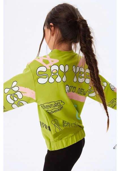Kız Çocuk Sweatshirt Emoji fiyatları