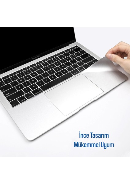 Macbook Air M2-M3 Kılıf 13.6 inç Koruyucu Sticker Touchpad (TouchID'li Air 13.6") A2681 A3113 ile Uyumlu