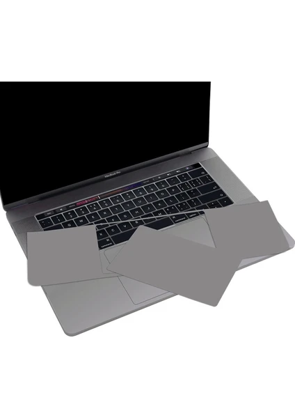 Macbook Air M2-M3 Kılıf 13.6 inç Koruyucu Sticker Touchpad (TouchID'li Air 13.6") A2681 A3113 ile Uyumlu