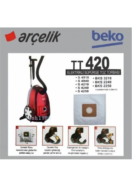4250-4240-4210 Bez Torba 10 Adet
